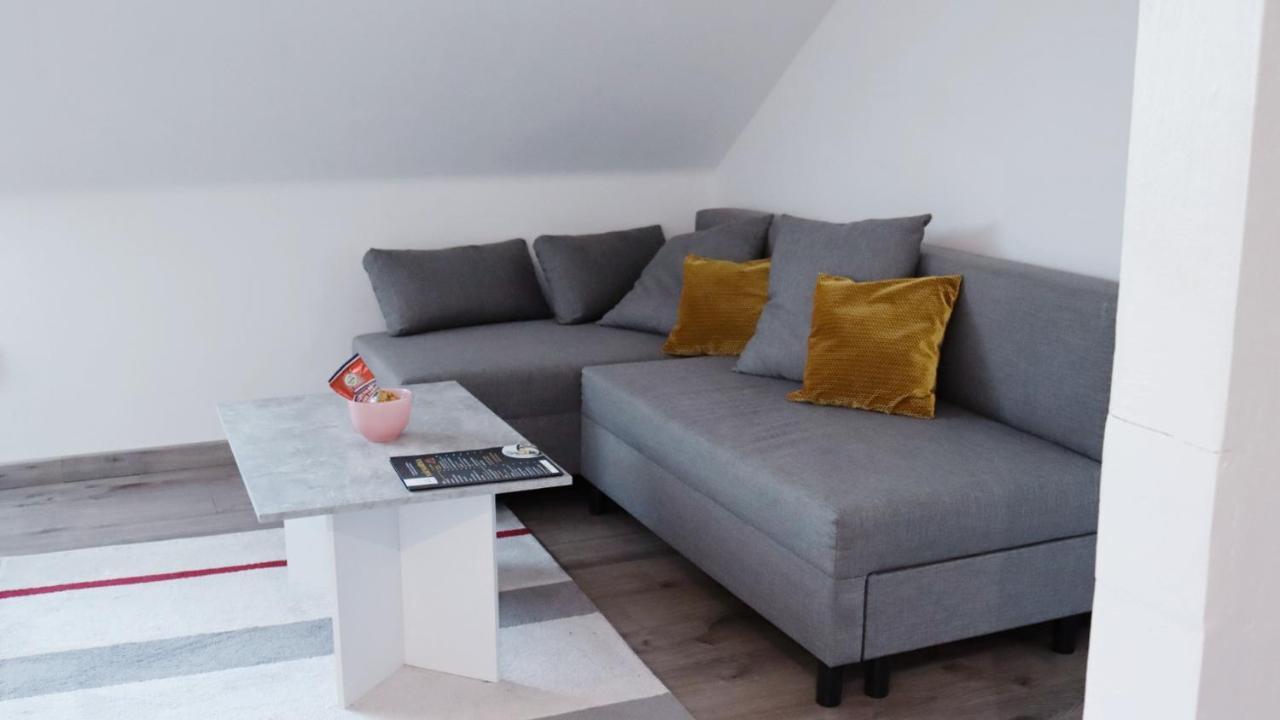 Apartman - Cafe Princ Pod Hradem Wifi, Klima Šternberk エクステリア 写真